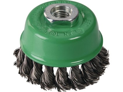 Hrnčeková kefa VA TECWERK (Farba Ø 65 mm hrúbka drôtu 0,35 mm, Veľkosť VA 12500 min-¹)