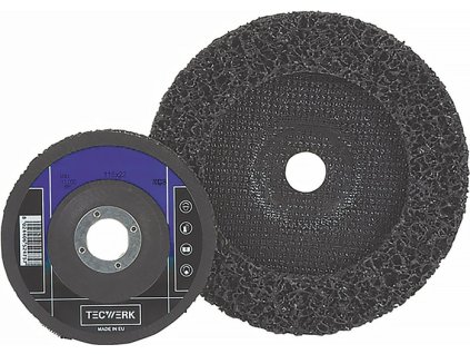 Hrubý čistiaci kotúč extra hrubý TECWERK (Farba Ø115x22mm, Veľkosť veľmi hrubý Otvor 22,23 mm)