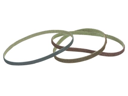 Brúsny pás z netkanej textílie SCXF TECWERK (Farba Dĺžka 2000 mm Šírka 75 mm, Veľkosť veľmi jemný 400 modrá)