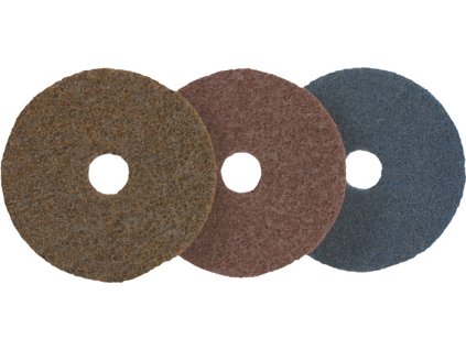 Brúsny kotúč z netkanej textílie TECWERK (Farba Ø 125 mm, Veľkosť veľmi jemný modrý preddierovaný)