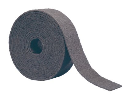 Brúsny valec z netkanej textílie TECWERK (Farba Dĺžka 10 m Šírka 120 mm, Veľkosť veľmi jemný červená hnedá 10 m/RL)