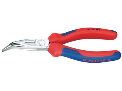 Okrúhle kliešte  Dĺžka 160 mm plochý kruhový 40° uhlový Komfortná rukoväť (Farba Dĺžka 160 mm plochý kruhový 40° uhlový, Veľkosť Komfortná rukoväť)