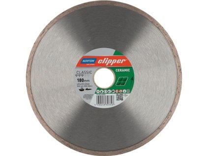Diamantový rezný kotúč Classic Ceramic Ø 180 mm otvor 25,4 / 22,23 mm šírka segmentu 1,7 mm výška segmentu 7 mm NORTON CLIPPER (Farba Ø 180 mm Otvor 25,4 / 22,23 mm, Veľkosť Šírka segmentu 1,7 mm Výška segmentu 7 mm)