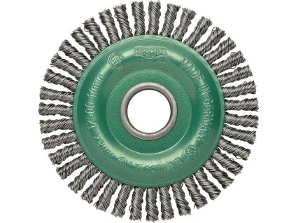 Okrúhla kefa VA 6 mm 12000 min-¹ OSBORN (Farba Ø 125 mm Hrúbka drôtu 0,35 mm, Veľkosť VA 6 mm 12000 min-¹)