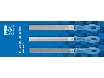 Súprava pilníkov dĺžka 200 mm rez 1 2K-Ergo PFERD TOOLS (Farba Dĺžka 200 mm rez 1, Veľkosť 2K-Ergo)