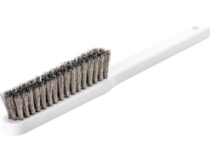 Jemná kefa Dĺžka 225 mm 4-radová LESSMANN (Farba Dĺžka 225 mm, Veľkosť 0,15 mm vlnitý oceľový drôt VA 4-radový)