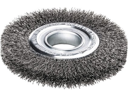 Kotúčová kefa 1 LESSMANN (Farba Ø 300 mm hrúbka drôtu 0,30 mm, Veľkosť Vlnitá oceľ 35-40 mm 3000 min-¹ 1)