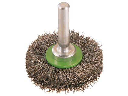 Okrúhla kefa PROMAT (Farba Ø 60 mm Hrúbka drôtu 0,2 mm, Veľkosť VA 18 mm 15000 min-¹)