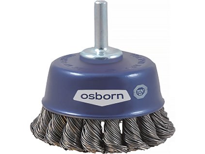 Hrnčeková kefa Ø 65 mm hrúbka drôtu 0,5 mm oceľ 6000 min-¹ OSBORN (Farba Ø 65 mm hrúbka drôtu 0,5 mm, Veľkosť oceľ 6000 min-¹)