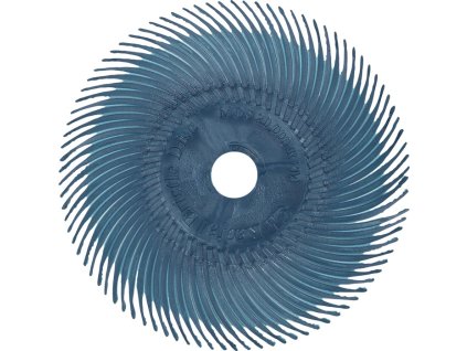 Radiálny kefový kotúč RB-ZB typ C 20000 min-¹ 3M (Farba Ø 75 mm zrnitosť 400, Veľkosť modrá 20000 min-¹)