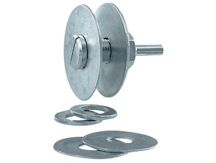 Upínacia stopka MN-AC vhodná pre hrubé čistiace kotúče pre otvor Ø 12,7 mm 3M (Farba vhodné pre hrubé čistiace kotúče, Veľkosť stopka Ø 8 mm pre otvor Ø 12,7 mm)