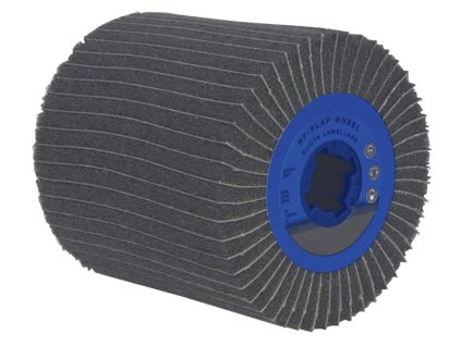 Saténový dokončovací kotúč z netkanej textílie/látka Ø110xŠ100mm 19 mm PROMAT (Farba 240 veľmi jemná sivá, Veľkosť Ø110xŠ100mm 19 mm)