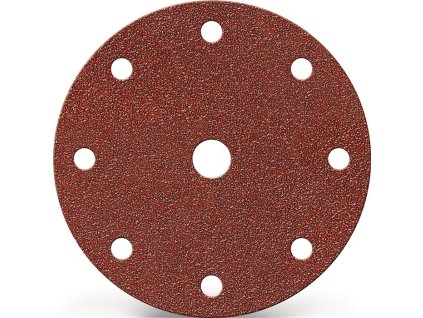 Vulkánfíbrový kotúčna drevo / kov korund PROMAT (Farba GLS 1 150 mm veľkosť zrna 60, Veľkosť na drevo/kov korund Počet otvorov 8 + 1)