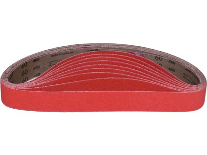 Brúsny pás XK870T na oceľ / titán / neželezné keramické zrno VSM (Farba Dĺžka 533 mm Šírka 9 mm Zrnitosť 120, Veľkosť pre oceľ / titán / neželezné kovy Keramická zrnitosť)