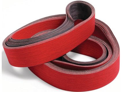 Brúsny pás XK870X pre oceľ / titán / neželeznú keramiku zrno VSM (Farba Dĺžka 2000 mm Šírka 150 mm Zrnitosť 120, Veľkosť pre oceľ / titán / neželezné kovy Keramická zrnitosť)