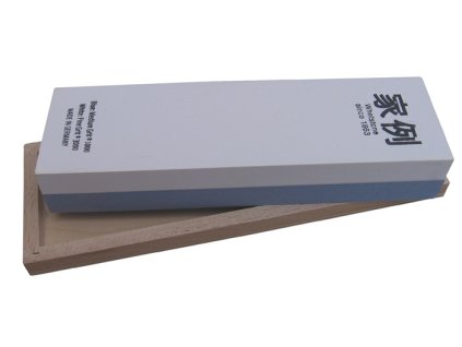 Brúsny kameň L200xŠ60xV30mm v drevenej škatuľke MÜLLER (Farba L200xŠ60xV30mm, Veľkosť 1000 / 3000 v drevenej škatuľke)