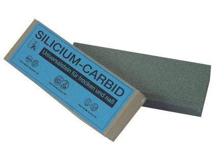 Brúsny kameň L150xŠ50xV25mm karbid kremíka jemný/hrubý sivý v krabici MÜLLER (Farba L150xW50xH25mm karbid kremíka, Veľkosť jemný/hrubý šedý v krabici)
