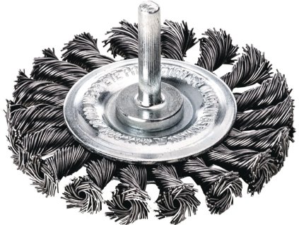 Kotúčová kefa Ø 75 mm Hrúbka drôtu 0,5 mm 25000 min-¹ LESSMANN (Farba Ø 75 mm Hrúbka drôtu 0,5 mm, Veľkosť Nerezová hladká oceľ 12 mm 25000 min-¹ 10)