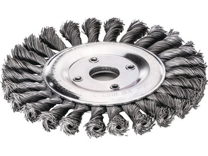 Kefa na kolesá oceľová hladká 14 mm 12500 min-¹ 1 LESSMANN (Farba Ø 178 mm Hrúbka drôtu 0,50 mm, Veľkosť Hladká oceľ 14 mm 12500 min-¹ 1)