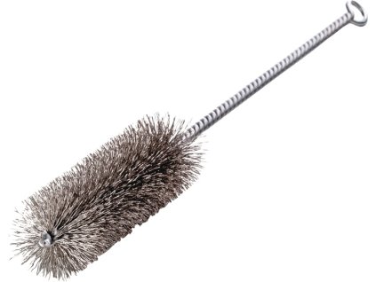 Valcová kefa Dĺžka vlákna 100 mm 10 LESSMANN (Farba Dĺžka 300 mm Ø 30 mm, Veľkosť 0,20 mm oceľový drôt Dĺžka orezania 100 mm 10)