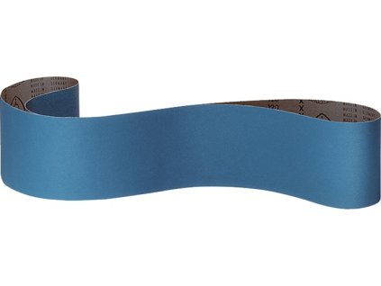 Brúsny pás CS 411 X KLINGSPOR (Farba Dĺžka 2000 mm Šírka 50 mm Zrnitosť 80, Veľkosť pre INOX Oxid zirkoničito-hlinitý)