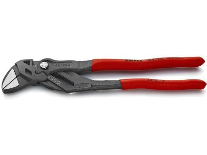 Kliešte s kľúčom  Dĺžka 250 mm čierna atramentovaná Šírka upnutia 52 mm Plastový povlak (Farba Dĺžka 250 mm čierna atramentovaná, Veľkosť Rozpätie 52 mm Plastový povlak)