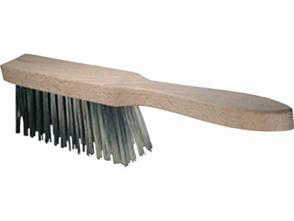 Ručná kefa z oceľového drôtu OSBORN (Farba Dĺžka 310 mm, Veľkosť Oceľová liatina 4-radový)