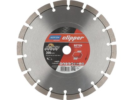 Diamantový rezný kotúč Extreme Silencio NORTON CLIPPER (Farba Ø 300 mm, Veľkosť pre rezné brúsky 6400 min-1 výška segmentu 15 mm)