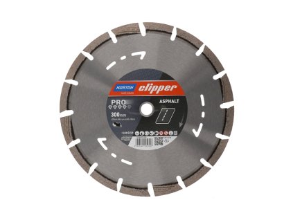 Diamantový rezný kotúč Výška segmentu 12 mm Šírka segmentu 2,8 mm NORTON CLIPPER (Farba Ø 300 mm Otvor 20 mm, Veľkosť pre uhlové brúsky Výška segmentu 12 mm Šírka segmentu 2,8 mm)