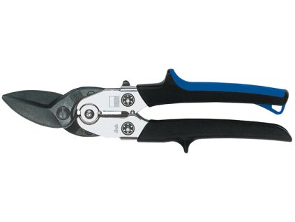 Figúrkové nožnice D27L Dĺžka 260 mm ľavá Oceľ max. 1,2 mm (Farba Dĺžka 260 mm ľavá, Veľkosť Oceľ max. 1,2 mm)