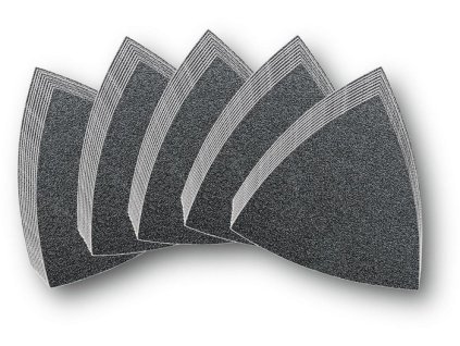 Sada samolepiacich brúsnych listov, neperforovaných Zrnitosť 60,80,120,180,240 FEIN (Farba neperforovaná zrnitosť 60,80,120,180,240)