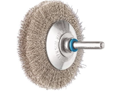 Kuželová kefa PFERD TOOLS (Farba Ø 70 mm Hrúbka drôtu 0,15 mm, Veľkosť Nerezová oceľ 10 mm 15000 min-¹)