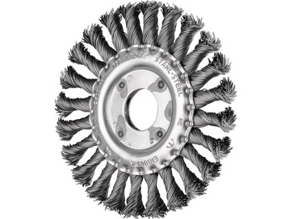 Kotúčová kefa PFERD TOOLS (Farba Ø 125 mm hrúbka drôtu 0,5 mm, Veľkosť Oceľ 12 mm 12500 min-¹)