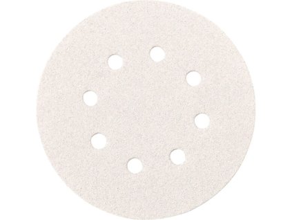 Vulkánfíbrový kotúčTYROLIT (Farba 150 mm veľkosť zrna 120, Veľkosť Drevo / lak Počet otvorov 8)