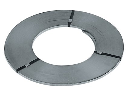 Oceľové pásky z ocele (Farba B19 mmxS0,5 mm, Veľkosť Dĺžka hlavne 1347 m oceľ 2 krúžky a. cca 28 kg)