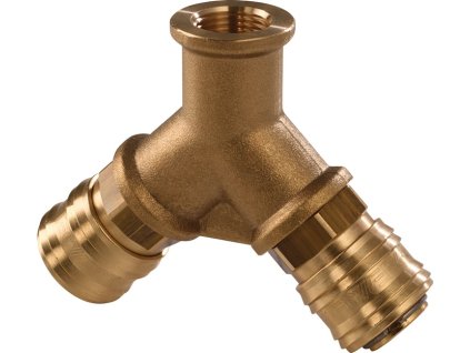 Rozvádzače stlačeného vzduchu (Farba Závit G 3/8 ″/15,39 mm, Veľkosť Vnútorný závit, 2 spojky DN 7,2)