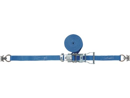 Uväzovací popruh DIN 12195-2 dĺžka 4 m šírka 25 mm s račňou + letecké kovanie LC U 1500 daN TECWERK (Farba Dĺžka 4 m Šírka 25 mm, Veľkosť s račňou + montážou na vzduchotechniku LC U 1500 daN)