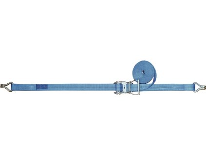 Upevňovací popruh DIN EN 12195-2 s račňou + špicatý hák LC U 800 daN TECWERK (Farba dĺžka 6 m šírka 25 mm, Veľkosť s račňou + špicatý hák LC U 800 daN)