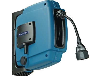 Automatický navijak na káble trieda ochrany IP44 TECWERK (Farba Dĺžka kábla 12 m, Veľkosť automatický Trieda ochrany IP44)