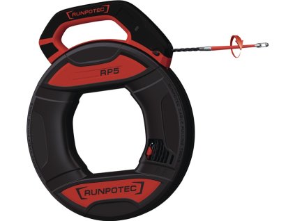 Sťahovákna káble RUNPO 5 Dĺžka pásky 30 m Polomer ohybu 15 mm Ø kábla 5,3 mm (Farba Dĺžka pásu 30 m Polomer ohybu 15 mm, Veľkosť Ø kábla 5,3 mm)