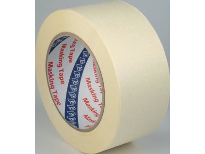 Krepová páska K-MASK 70 ľahko krepovaná biela rolka IKS (Farba mierne krepovaný, Veľkosť biela Dĺžka 50 m Šírka 50 mm rolka)