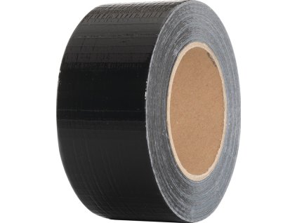 Látková páska dĺžka 50 m šírka 50 mm rolka ENVIROPACK (Farba čierna, Veľkosť Dĺžka 50 m Šírka 50 mm  rolka)