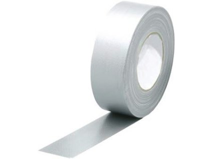 Látková páska dĺžka 50 m šírka 50 mm rolka ENVIROPACK (Farba strieborná, Veľkosť Dĺžka 50 m Šírka 50 mm  rolka)