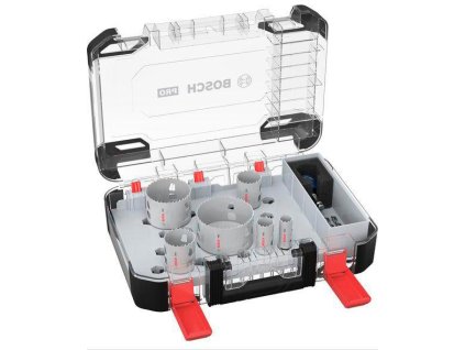 Súprava píl na diery PRO Multi Material PC Plus 9-dielna 19, 25, 38, 44, 68, 83 mm Hĺbka rezu 44 mm (Farba 9-dielny 19, 25, 38, 44, 68, 83 mm, Veľkosť Hĺbka rezu 44 mm)