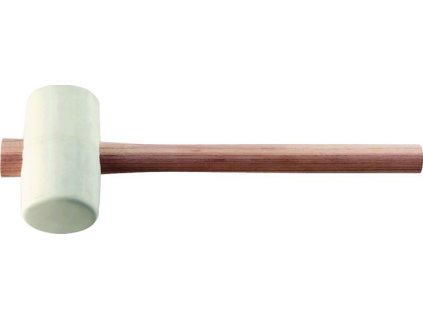 Gumové kladivo  Hlava Ø 90 mm Dĺžka hlavy 139 mm biely jaseň (Farba Hlava Ø 90 mm Dĺžka hlavy 139 mm, Veľkosť biely jaseň)