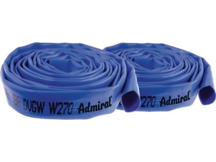 Plochá hadica na pitnú vodu Admi®Star DVGW 602t vnútorný Ø 50 mm hrúbka steny 2 mm ADMIRAL (Farba Vnútorný Ø 50 mm, Veľkosť hrúbka steny 2 mm Dĺžka 20 m)