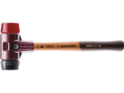 Kladivo s mäkkým povrchom  SIMPLEX Dĺžka 405 mm Hlava Ø 60 mm stredne tvrdé/tvrdé drevo (Farba Dĺžka 405 mm Hlava Ø 60 mm, Veľkosť Stredne tvrdé/tvrdé drevo)
