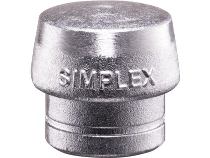 Kladivo s mäkkou hlavou SIMPLEX Hlava Ø 30 mm Mäkký kov strieborný tvrdý (Farba Hlava Ø 30 mm, Veľkosť Mäkký kov strieborný tvrdý)