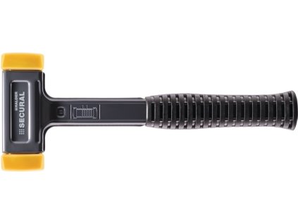 Kladivo s mäkkým povrchom  SECURAL Dĺžka 310 mm Hlava Ø 35 x 45 mm bez spätnej väzby (Farba Dĺžka 310 mm Hlava Ø 35 x 45 mm, Veľkosť bez spätnej väzby)
