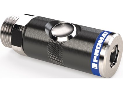 Spojky na stlačený vzduch (Farba DN 7,4, vonkajší závit hliník NBR, Veľkosť Závit G 1/4 ″ 13,16 mm)